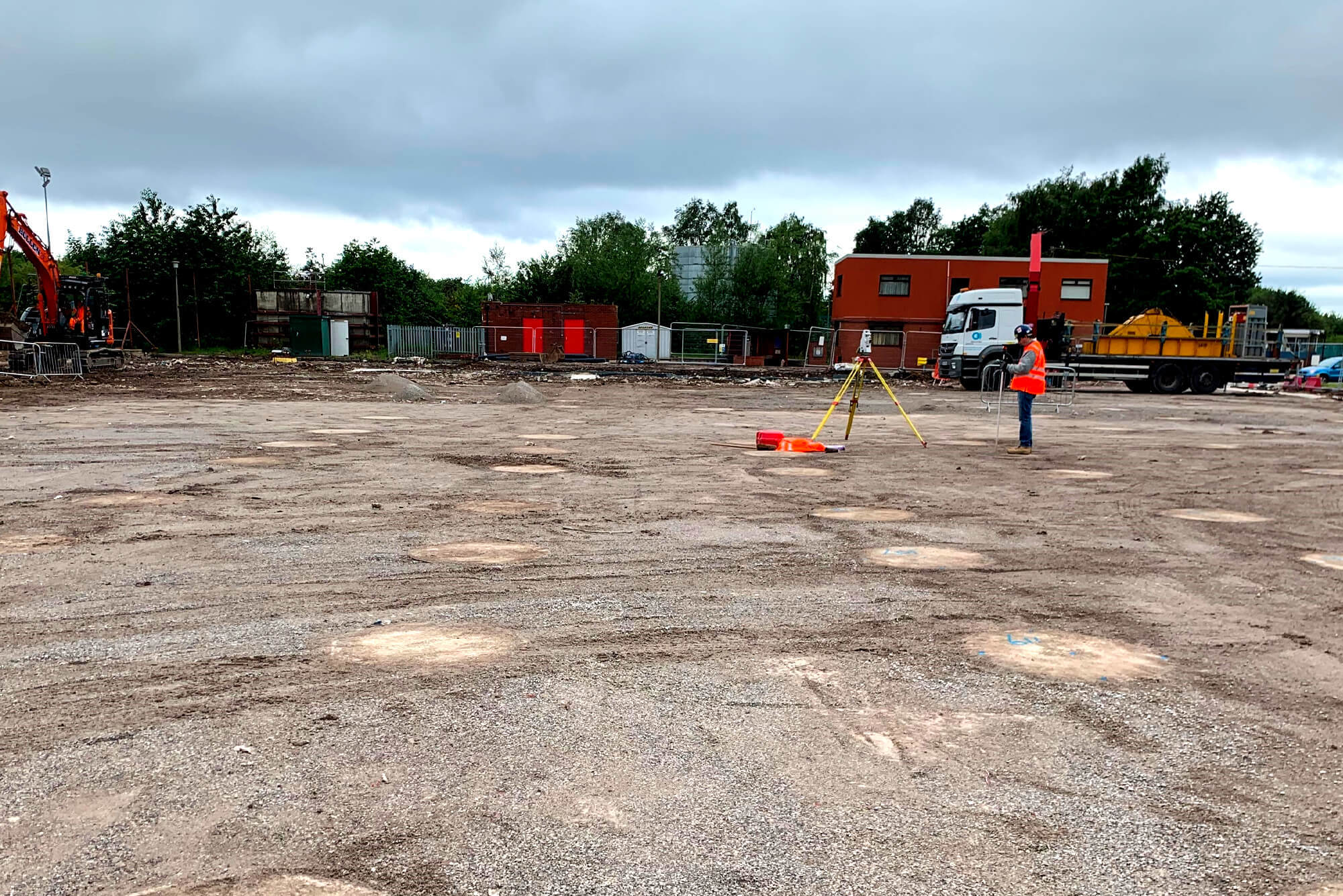 Site engineers at work